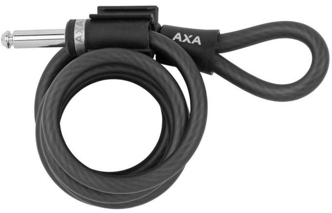 Odolný kabel pro zámky AXA v antracitové barvě s délkou 180 cm a průměrem 10 mm