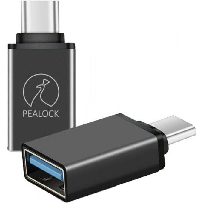 Černá USB redukce pro notebooky a síťové adaptéry s USB-C vstupem