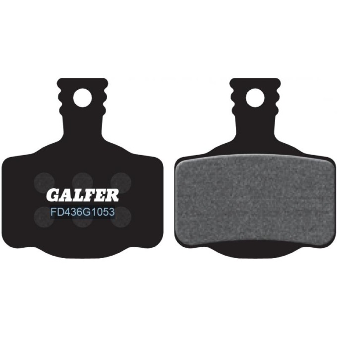 Špičkové brzdové destičky značky Galfer s černou standardní směsí pro brzdy MAGURA MT2, MT4, MT6, MT8, MTS, CAMPAGNOLO H11