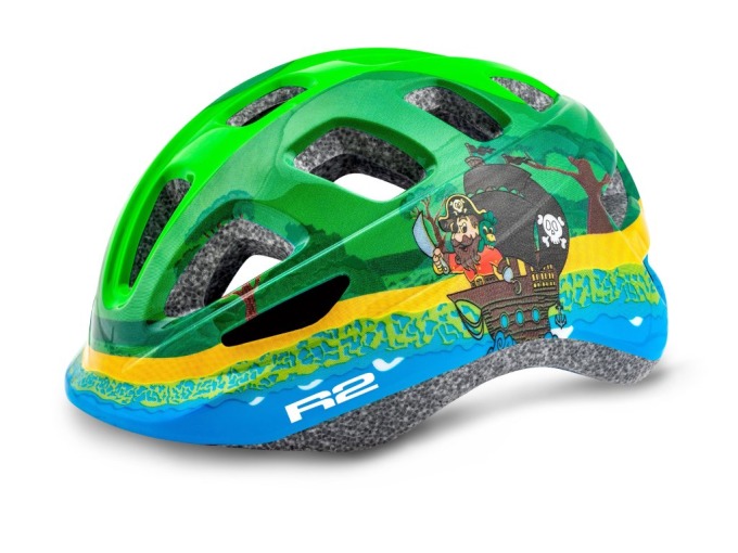 Dětská helma s pěkným designem a bezpečnými funkcemi, včetně síťky proti hmyzu a jednoduchého zapínání