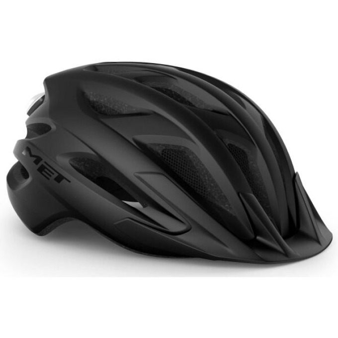 Univerzální helma pro kolo s integrovaným zadním světlem a odnímatelným štítkem, ideální pro silnici i terén