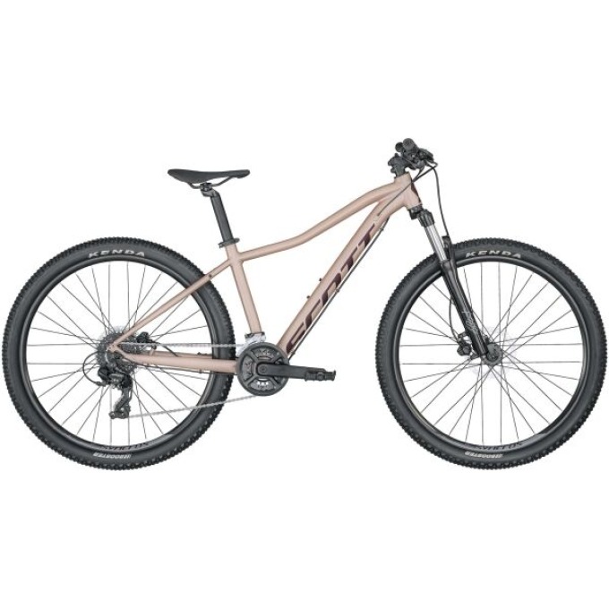 Elegantní dámské horské kolo v růžové barvě s TOP komponenty pro výlety na kole a horskou cyklistiku