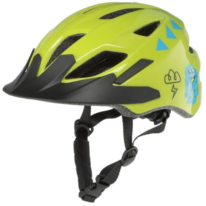 Dětská cyklistická helma žluté barvy s maximální bezpečností a pohodlím