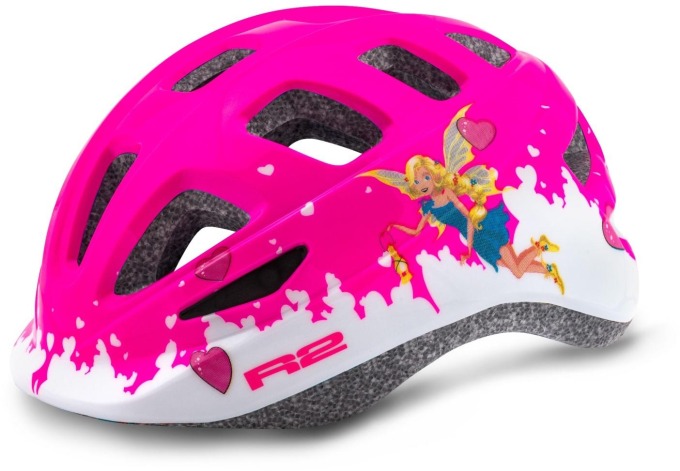 Dětská helma s pěkným designem, síťkou proti hmyzu a bezpečným upínáním