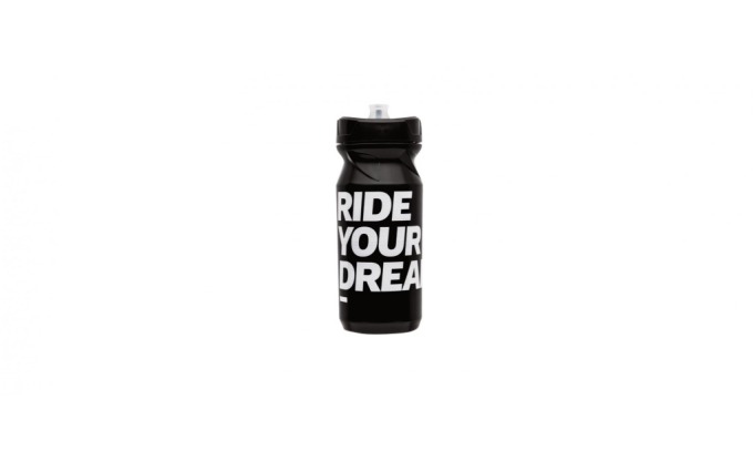 Sportovní černá lahev LOOK Ride your Dream s objemem 650 ml