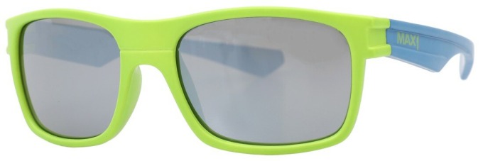Dětské sportovní brýle s odolným kompozitním rámečkem a polykarbonátovými sklíčky odolávajícími nárazům, s instalovaným sklem REVO Rose Gold kategorie 3