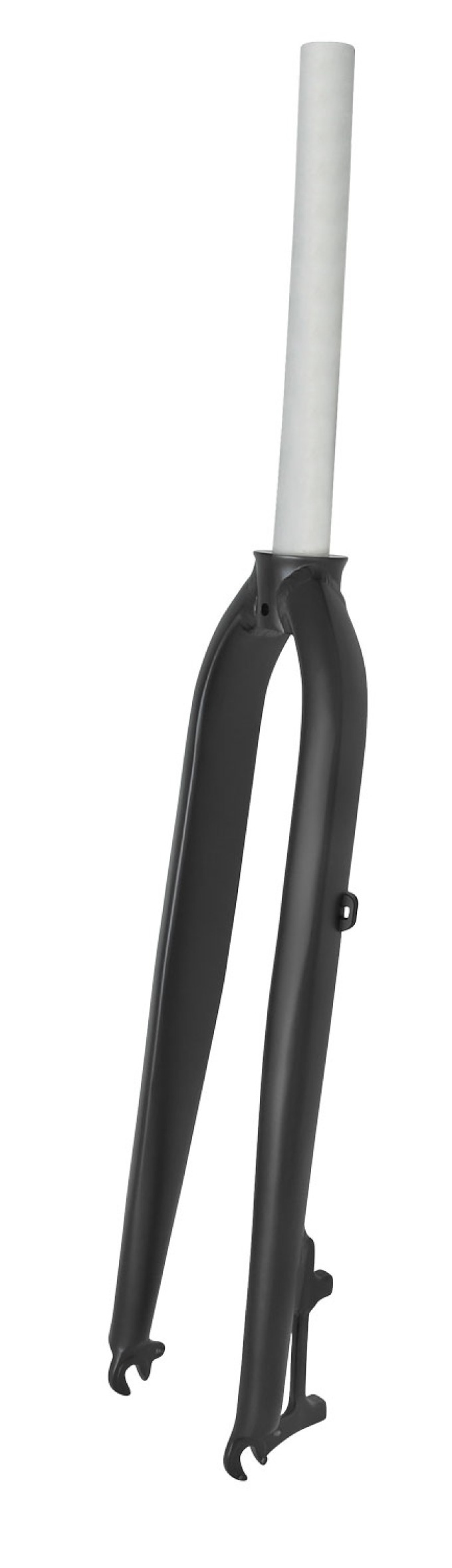 MTB pevná vidlice 29" černá matná s Al AHEAD 1 1/8", vhodná pouze pro kotoučové brzdy s délkou nohou 475 mm a hmotností 835 g