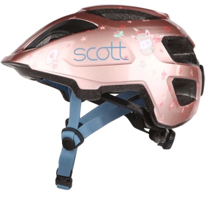 Dětská helma na kolo s rozšířenou ochrannou plochou a vesele barevným designem