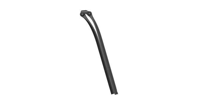 Karbonová sedlovka s offsetem 25 mm, která zajišťuje revoluci v pohodlí při jízdě na silnici, allroadu nebo gravel kolu