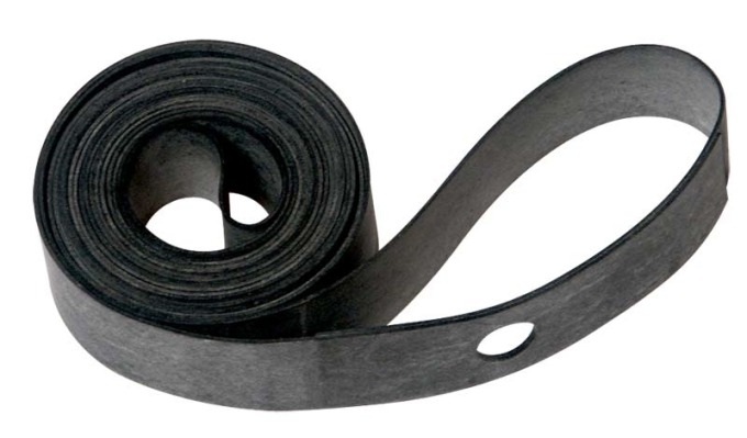 Gumová vložka do ráfku pro kola s šířkou 20 mm, černá barva