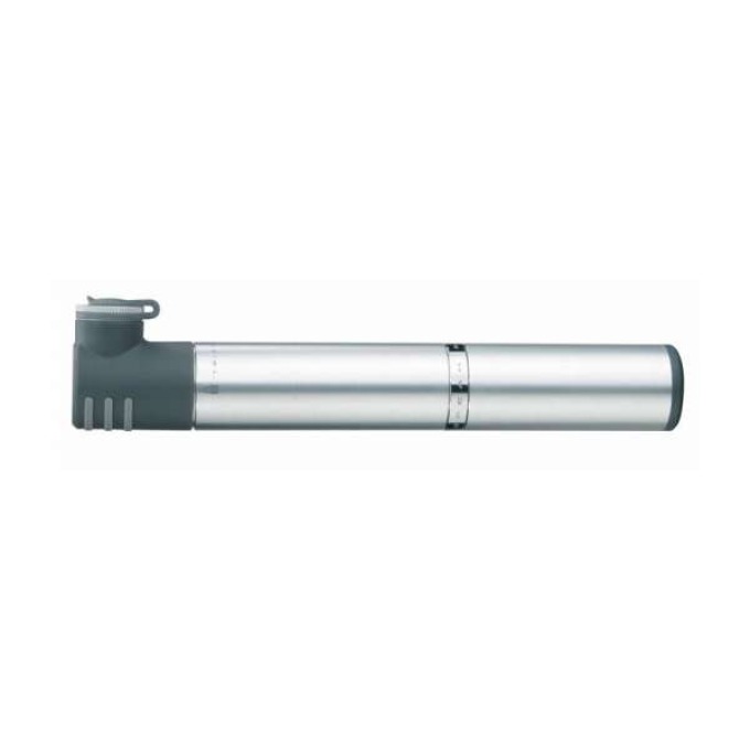 Kompaktní hliníková mikropumpa s držákem pro galuskový a auto ventilek, kapacita 120 psi/8 bar, velikost 19x3.6x2.7 cm, váha 120 g
