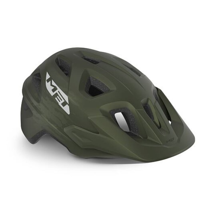MTB helma střední třídy s odnímatelným štítkem a Safe-T Mid upínáním, vhodná pro začínající dobrodruhy na trailech