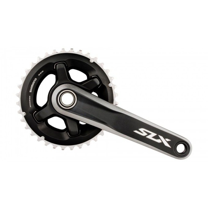 Převodník pro MTB kolo Shimano SLX FCM7000-11 s délkou 175 mm a převodníky 34/24 zubů