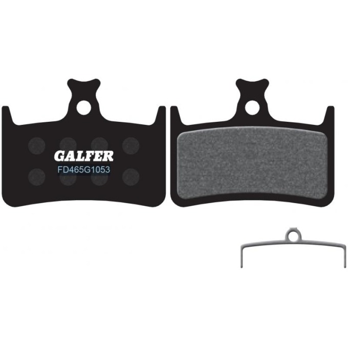 Brzdové destičky Galfer s barvou STANDARDNÍ vhodné pro brzdy HOPE E4 a RX4 s tichým chováním a dlouhou životností